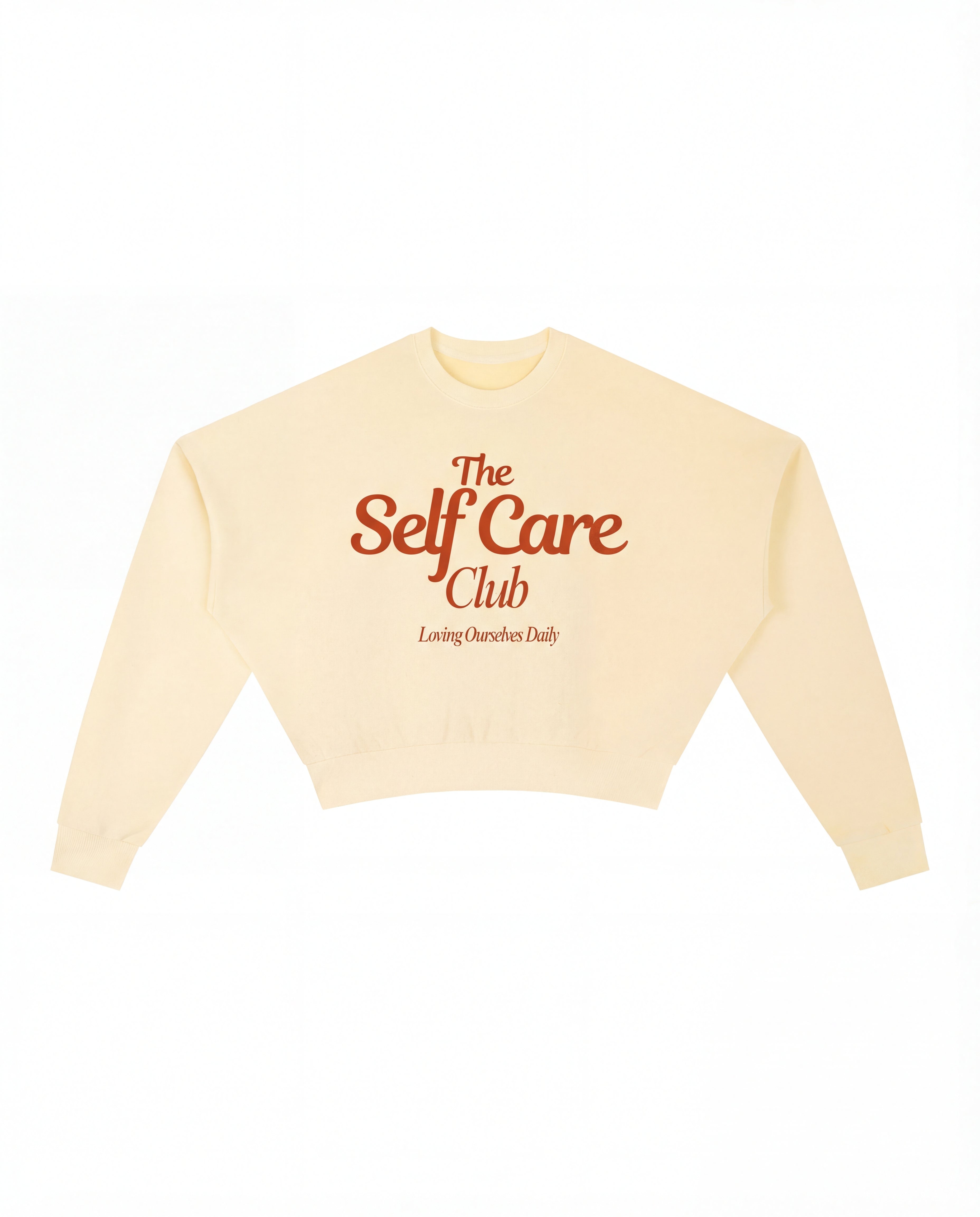 At The Self Care Club | Vintage Washed Cropped Sweatshirt