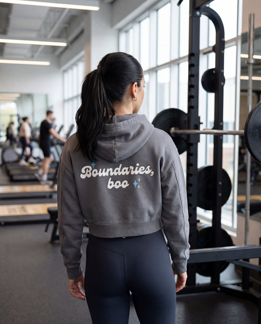 Boundaries Boo | Vintage Washed Heavyweight Hoodie