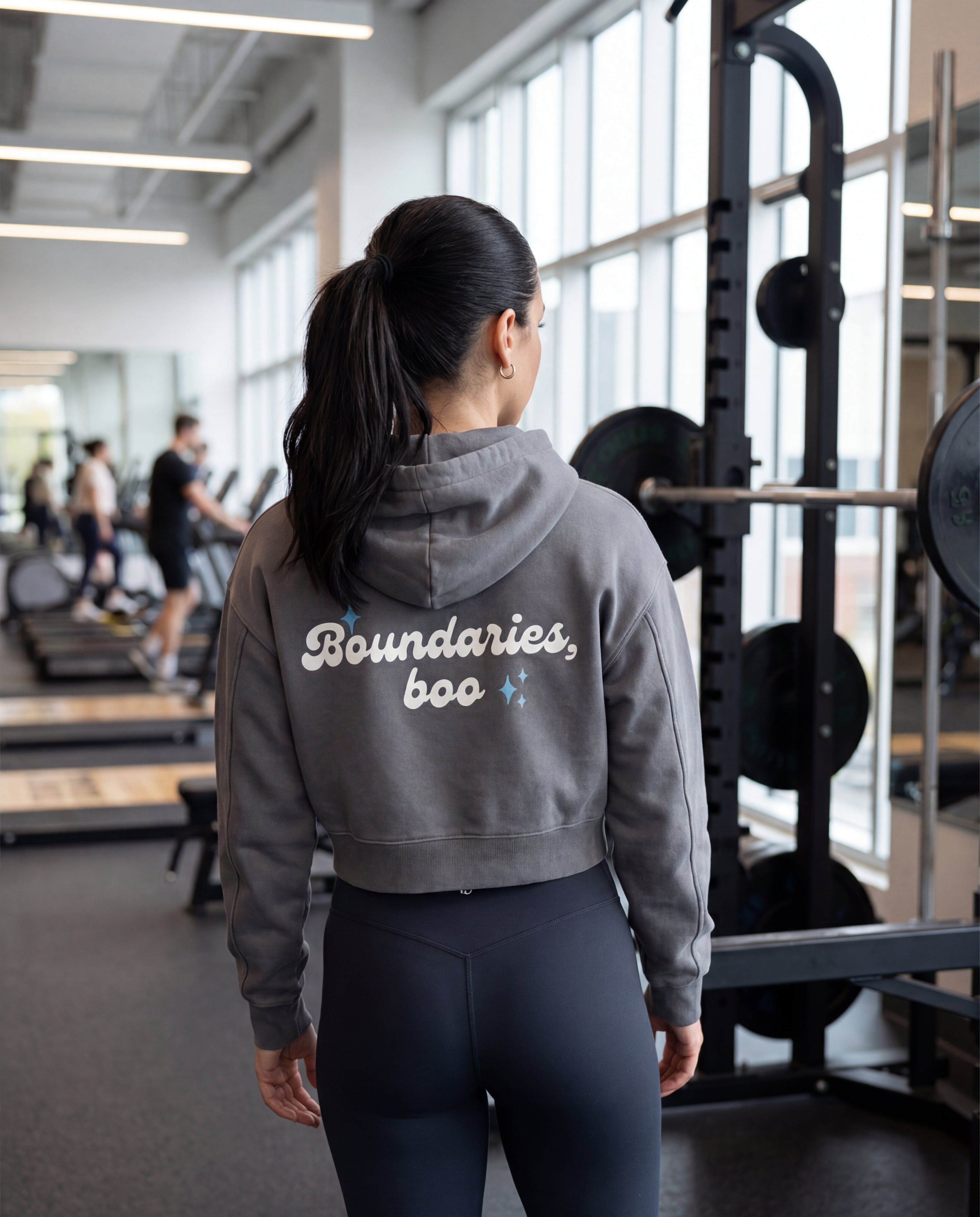 Boundaries Boo | Vintage Washed Heavyweight Hoodie